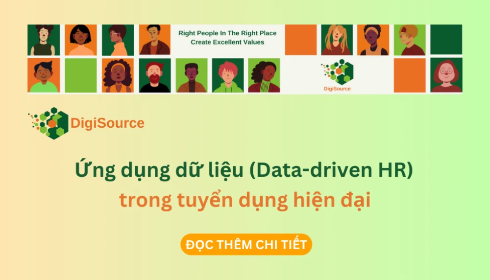 Ứng dụng dữ liệu (Data-driven HR) trong tuyển dụng hiện đại