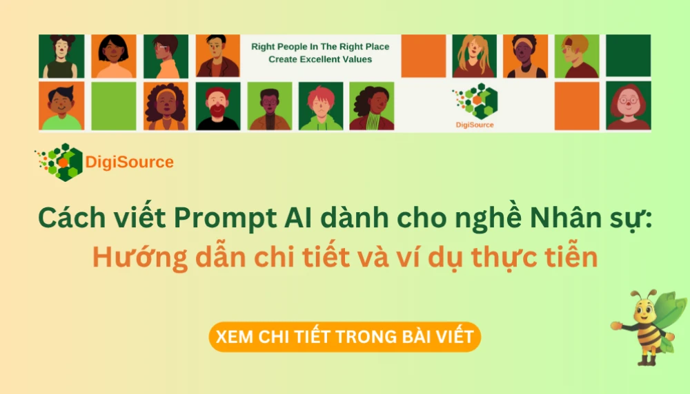 Cách viết Prompt AI dành cho nghề Nhân sự: Hướng dẫn chi tiết và ví dụ thực tiễn