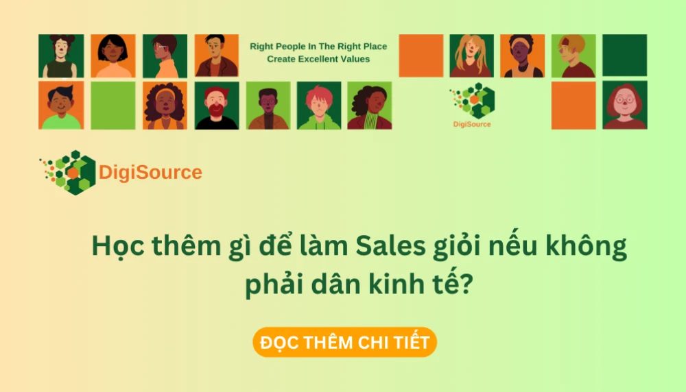 Học thêm gì để làm Sales giỏi nếu không phải dân kinh tế?