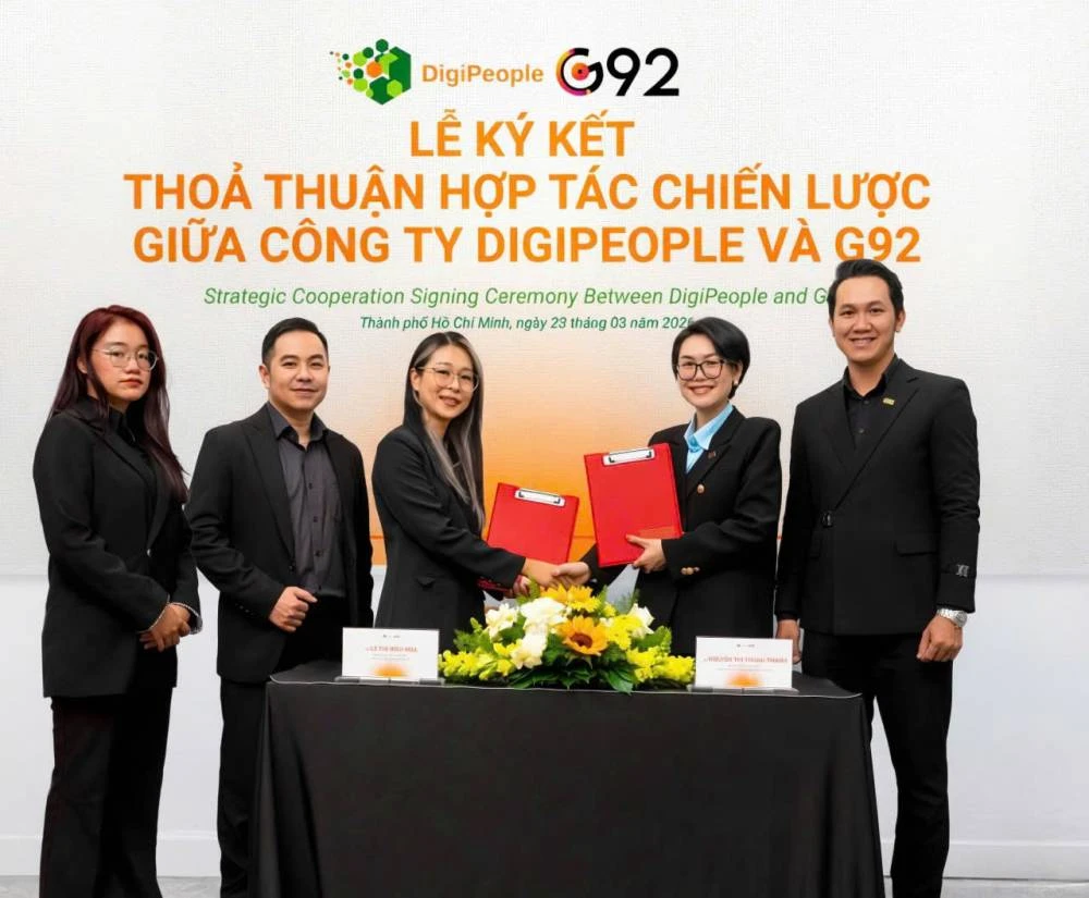 DigiPeople và G92 chính thức ký kết Biên bản Đối tác Chiến lược 2026