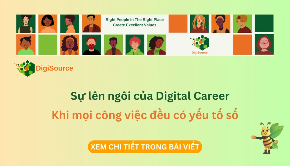 Sự lên ngôi của Digital Career – Khi mọi công việc đều có yếu tố số
