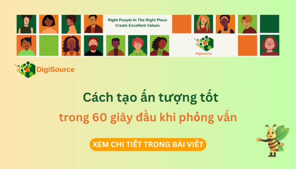 Cách tạo ấn tượng tốt trong 60 giây đầu khi phỏng vấn