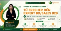 Khóa Học Sales B2B Webmaster – Nâng Tầm Tư Duy, Kỹ Năng Và Giá Trị Của Một Chuyên Gia Sales B2B