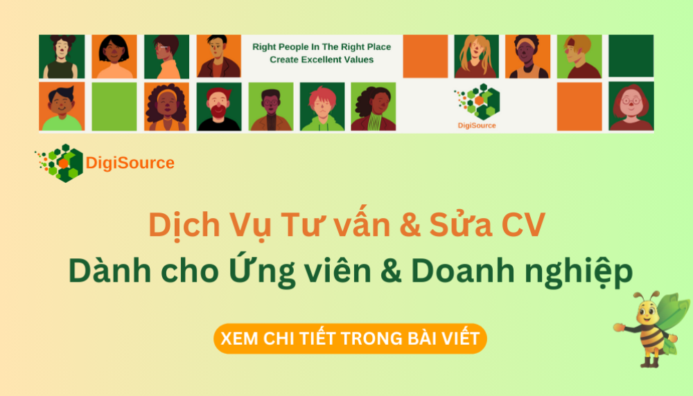 Dịch ụ Tư vấn & Sửa CV – Dành cho Ứng viên & Doanh nghiệp