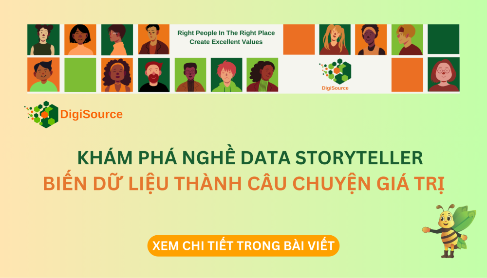 Khám phá nghề Data Storyteller: Biến dữ liệu thành câu chuyện giá trị