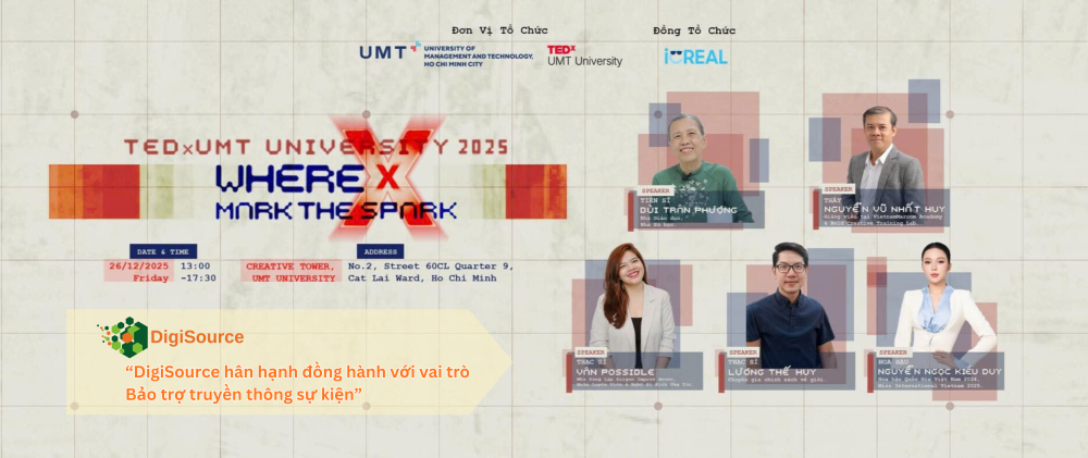 TEDxUMT University 2025 – Hành trình Where X Mark The Spark và khoảnh khắc thức tỉnh nội lực người trẻ