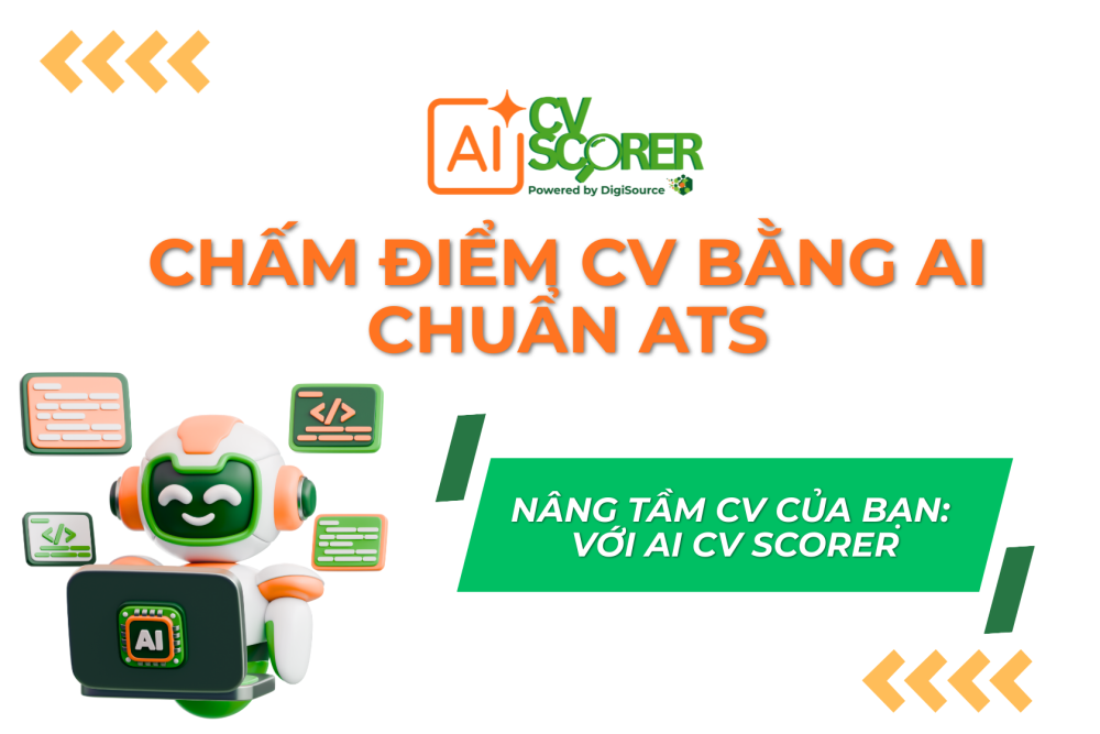 Nâng tầm CV của bạn cùng AI CV Scorer, người bạn đồng hành hoàn hảo để tăng cơ hội việc làm