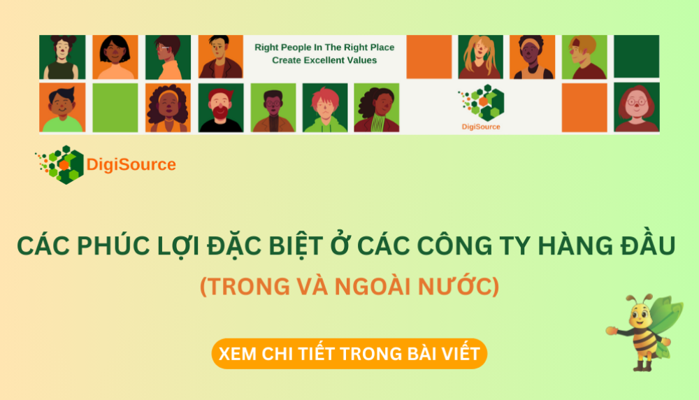 Các phúc lợi đặc biệt "hiếm có khó tìm" ở các công ty hàng đầu (trong và ngoài nước)