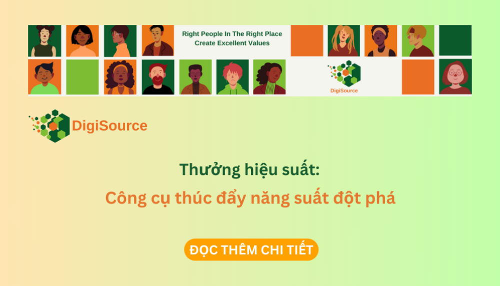 Thưởng hiệu suất: Công cụ thúc đẩy năng suất đột phá