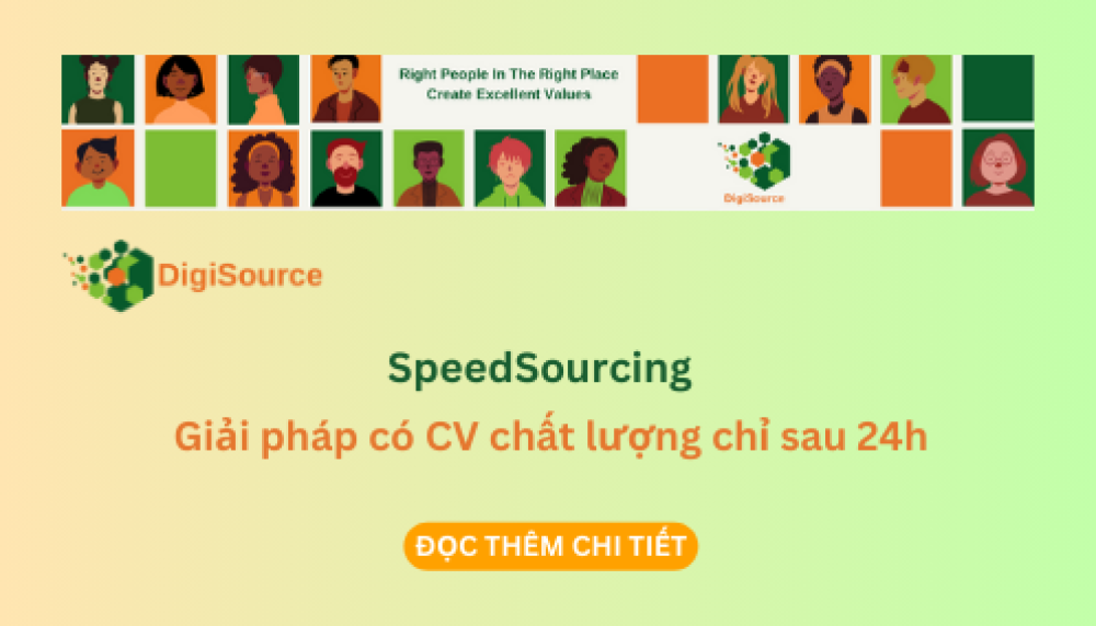 SpeedSourcing: Giải pháp có CV chất lượng chỉ sau 24h