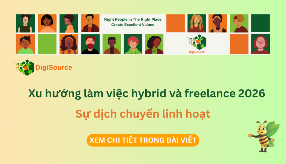 Xu hướng làm việc Hybrid và Freelance 2026: