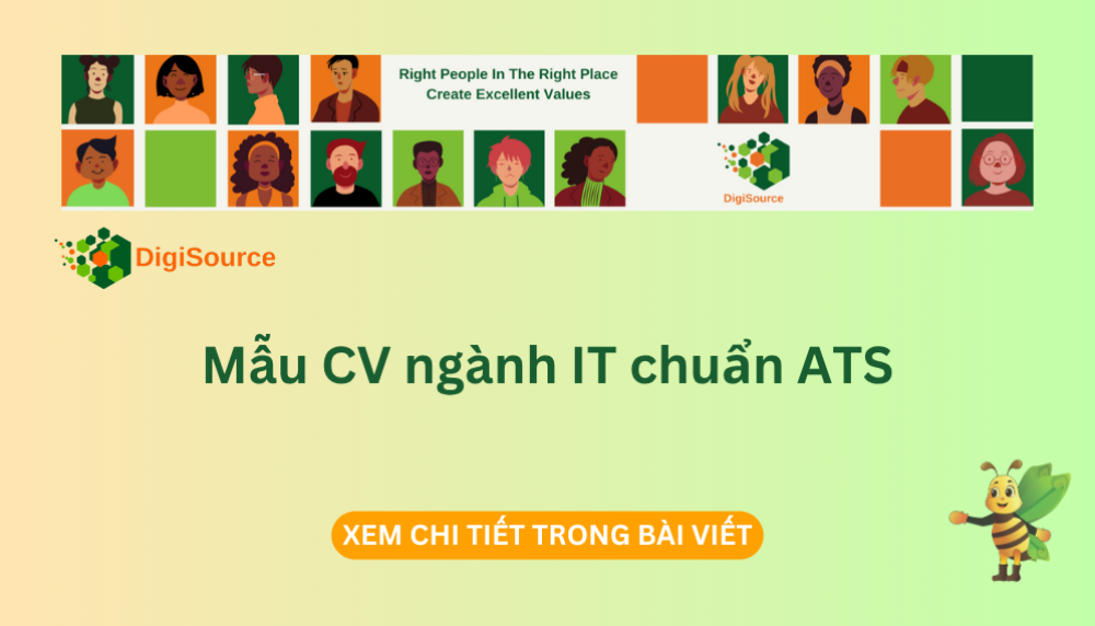 Mẫu CV ngành IT chuẩn ATS