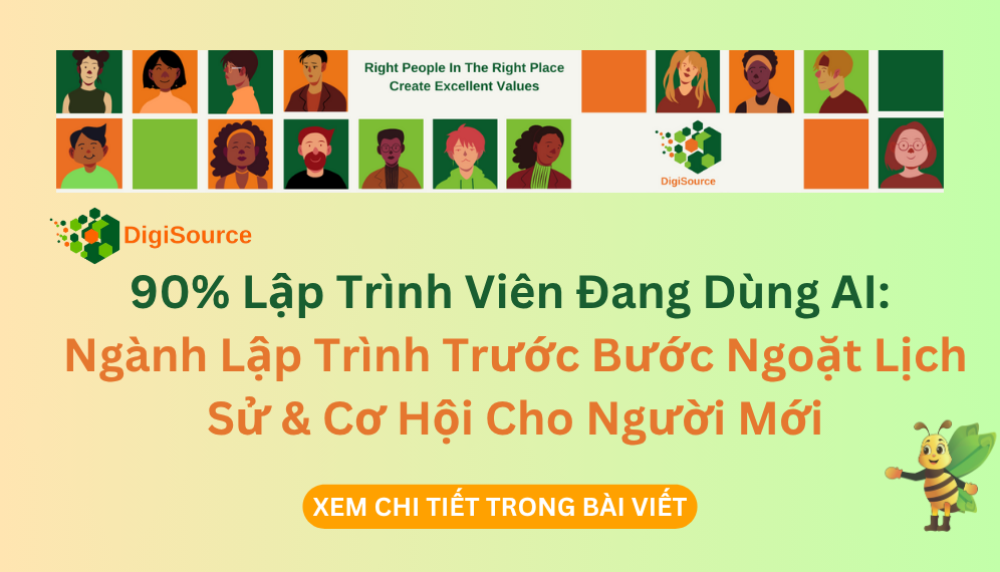90% Lập Trình Viên Đang Dùng AI: Ngành Lập Trình Trước Bước Ngoặt Lịch Sử & Cơ Hội Cho Người Mới
