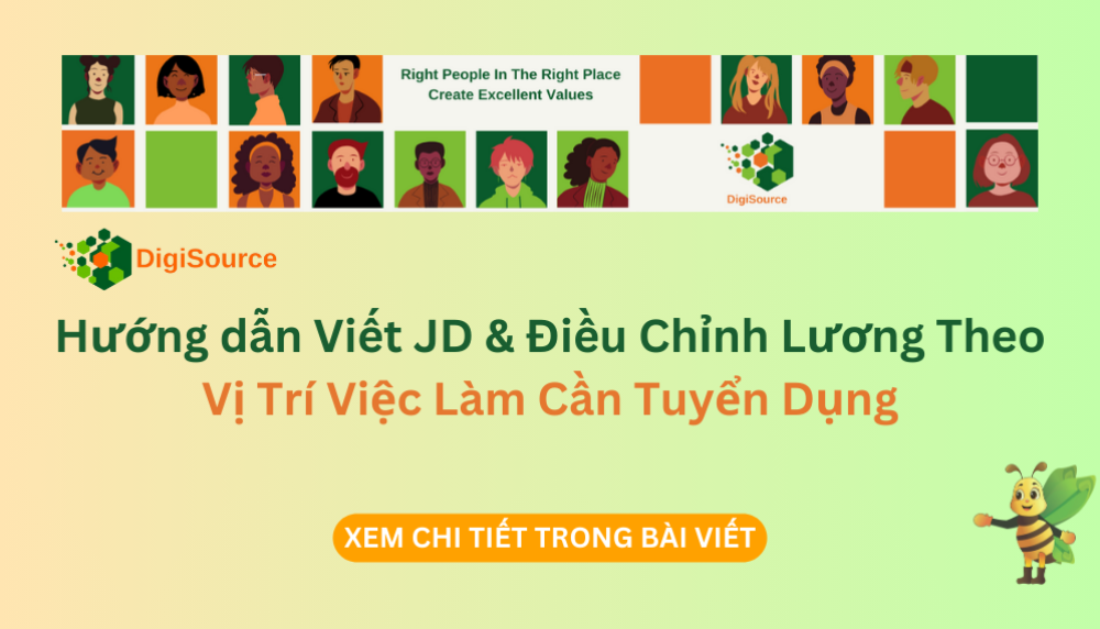 Hướng dẫn Viết JD & Điều Chỉnh Lương Theo Vị Trí Việc Làm Cần Tuyển Dụng