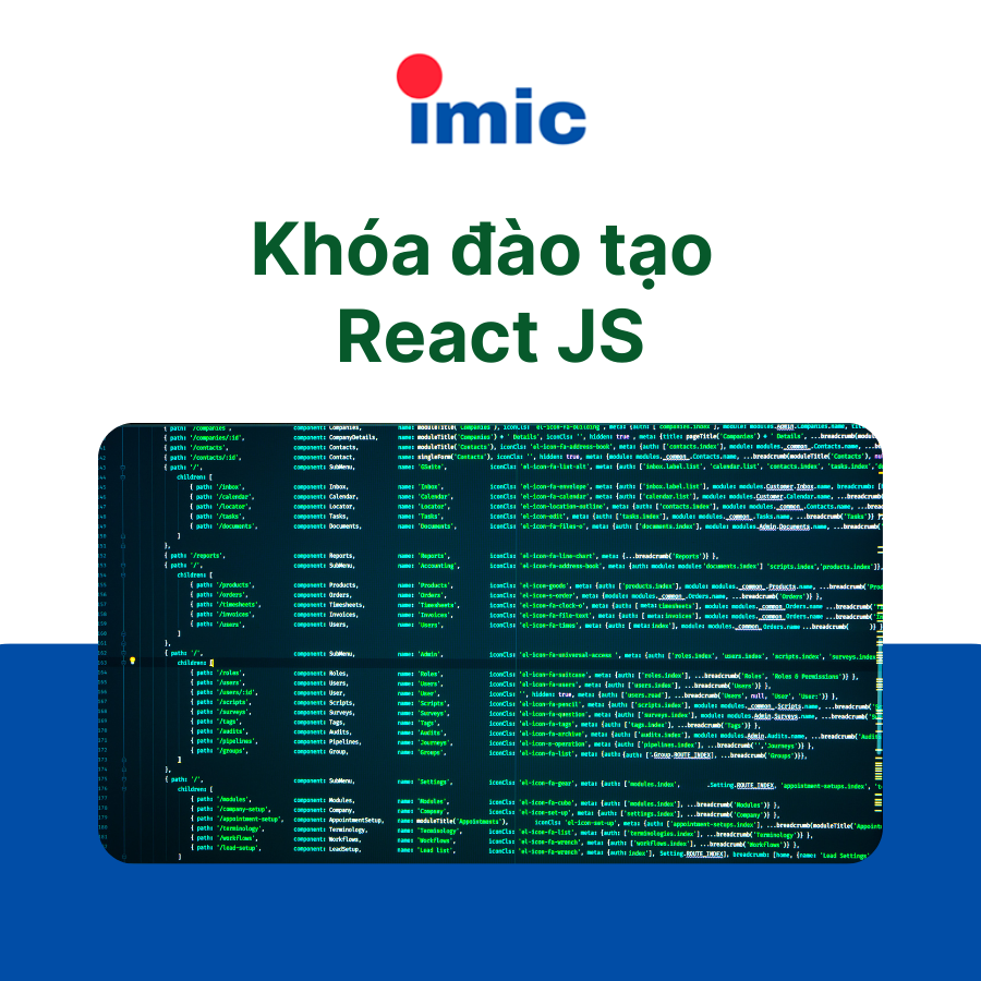 Khóa đào tạo React JS