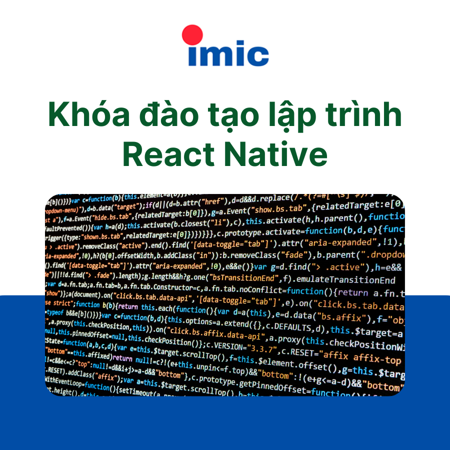Khóa đào tạo lập trình React Native